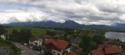 Archiv Foto Webcam Hopfensee - Blick Richtung Schloss Neuschwanstein 15:00