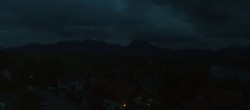 Archiv Foto Webcam Hopfensee - Blick Richtung Schloss Neuschwanstein 21:00