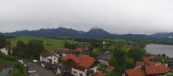 Archived image Webcam Hopfensee - View to Neuschwanstein Castle 05:00