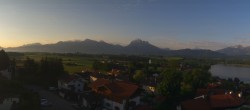 Archiv Foto Webcam Hopfensee - Blick Richtung Schloss Neuschwanstein 05:00