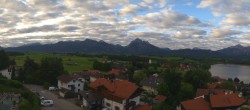 Archiv Foto Webcam Hopfensee - Blick Richtung Schloss Neuschwanstein 05:00