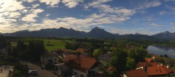 Archiv Foto Webcam Hopfensee - Blick Richtung Schloss Neuschwanstein 07:00