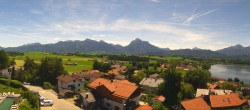 Archiv Foto Webcam Hopfensee - Blick Richtung Schloss Neuschwanstein 11:00