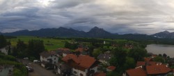Archiv Foto Webcam Hopfensee - Blick Richtung Schloss Neuschwanstein 06:00