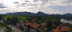 Archiv Foto Webcam Hopfensee - Blick Richtung Schloss Neuschwanstein 09:00