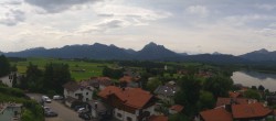 Archiv Foto Webcam Hopfensee - Blick Richtung Schloss Neuschwanstein 09:00
