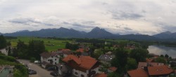 Archiv Foto Webcam Hopfensee - Blick Richtung Schloss Neuschwanstein 11:00