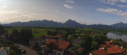 Archiv Foto Webcam Hopfensee - Blick Richtung Schloss Neuschwanstein 07:00