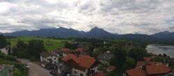 Archiv Foto Webcam Hopfensee - Blick Richtung Schloss Neuschwanstein 09:00