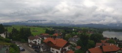Archiv Foto Webcam Hopfensee - Blick Richtung Schloss Neuschwanstein 09:00