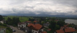Archiv Foto Webcam Hopfensee - Blick Richtung Schloss Neuschwanstein 11:00