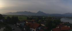Archiv Foto Webcam Hopfensee - Blick Richtung Schloss Neuschwanstein 00:00