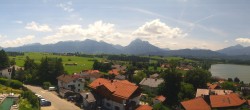 Archiv Foto Webcam Hopfensee - Blick Richtung Schloss Neuschwanstein 06:00