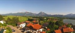 Archiv Foto Webcam Hopfensee - Blick Richtung Schloss Neuschwanstein 12:00