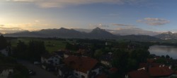 Archiv Foto Webcam Hopfensee - Blick Richtung Schloss Neuschwanstein 05:00
