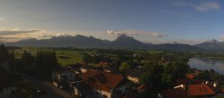 Archiv Foto Webcam Hopfensee - Blick Richtung Schloss Neuschwanstein 06:00