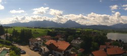 Archiv Foto Webcam Hopfensee - Blick Richtung Schloss Neuschwanstein 09:00