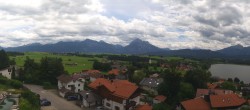 Archiv Foto Webcam Hopfensee - Blick Richtung Schloss Neuschwanstein 11:00