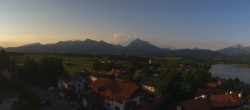 Archiv Foto Webcam Hopfensee - Blick Richtung Schloss Neuschwanstein 05:00
