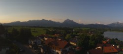 Archiv Foto Webcam Hopfensee - Blick Richtung Schloss Neuschwanstein 06:00