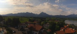 Archiv Foto Webcam Hopfensee - Blick Richtung Schloss Neuschwanstein 07:00
