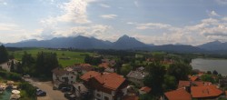 Archiv Foto Webcam Hopfensee - Blick Richtung Schloss Neuschwanstein 09:00