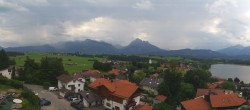 Archiv Foto Webcam Hopfensee - Blick Richtung Schloss Neuschwanstein 11:00