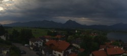 Archiv Foto Webcam Hopfensee - Blick Richtung Schloss Neuschwanstein 05:00