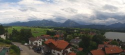 Archiv Foto Webcam Hopfensee - Blick Richtung Schloss Neuschwanstein 13:00
