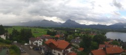 Archiv Foto Webcam Hopfensee - Blick Richtung Schloss Neuschwanstein 07:00