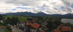 Archiv Foto Webcam Hopfensee - Blick Richtung Schloss Neuschwanstein 11:00