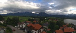 Archiv Foto Webcam Hopfensee - Blick Richtung Schloss Neuschwanstein 15:00