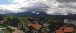 Archiv Foto Webcam Hopfensee - Blick Richtung Schloss Neuschwanstein 09:00