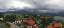 Archiv Foto Webcam Hopfensee - Blick Richtung Schloss Neuschwanstein 11:00