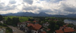 Archiv Foto Webcam Hopfensee - Blick Richtung Schloss Neuschwanstein 09:00