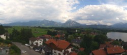 Archiv Foto Webcam Hopfensee - Blick Richtung Schloss Neuschwanstein 15:00