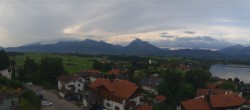 Archiv Foto Webcam Hopfensee - Blick Richtung Schloss Neuschwanstein 06:00