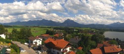 Archiv Foto Webcam Hopfensee - Blick Richtung Schloss Neuschwanstein 15:00