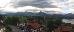 Archiv Foto Webcam Hopfensee - Blick Richtung Schloss Neuschwanstein 06:00