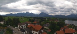 Archiv Foto Webcam Hopfensee - Blick Richtung Schloss Neuschwanstein 07:00