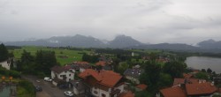 Archiv Foto Webcam Hopfensee - Blick Richtung Schloss Neuschwanstein 11:00