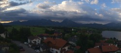 Archiv Foto Webcam Hopfensee - Blick Richtung Schloss Neuschwanstein 05:00