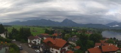 Archiv Foto Webcam Hopfensee - Blick Richtung Schloss Neuschwanstein 06:00