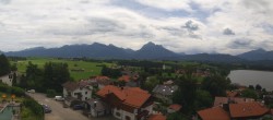 Archiv Foto Webcam Hopfensee - Blick Richtung Schloss Neuschwanstein 11:00