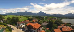 Archiv Foto Webcam Hopfensee - Blick Richtung Schloss Neuschwanstein 13:00