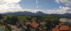 Archiv Foto Webcam Hopfensee - Blick Richtung Schloss Neuschwanstein 09:00