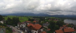 Archiv Foto Webcam Hopfensee - Blick Richtung Schloss Neuschwanstein 15:00
