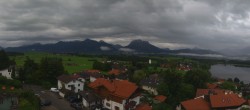 Archiv Foto Webcam Hopfensee - Blick Richtung Schloss Neuschwanstein 05:00