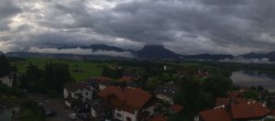 Archiv Foto Webcam Hopfensee - Blick Richtung Schloss Neuschwanstein 06:00