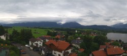 Archiv Foto Webcam Hopfensee - Blick Richtung Schloss Neuschwanstein 17:00